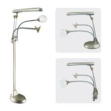 24w Ultimate 3 In 1 Craft Lamp Floor Lamp Magnifying Desk Lamp Table Lamp