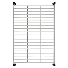 18 gauge stainless, used for blanco and other high quality sinks, is only.5% thinner than 16 gauge and is the premium steel needed to make a quality and durable sink. Blanco Floating Sink Grid For Precis Sinks Stainless Steel The Home Depot Canada