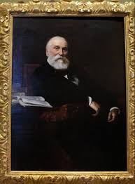 Minister Of Culture Agoston Trefort Painting In Frame Portrait Painting Historical Painting Painting