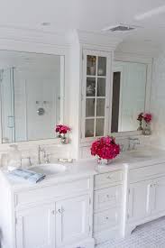 Standard height vanities work well in homes that have young children who. Bathroom Vanity Height Mediterranean With White Cabinets Traditional Tissue Box Holders