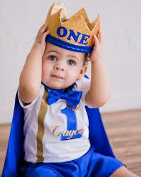 First Birthday Crown For Baby Boy Personalized First Birthday Outfit Boy Prince 1st Birthday Costume Cake Smash Outfit Birthday Prince Prince Cape Photo Prop Boys Birthday Outfits First Birthday Outfits Boy First Birthday Outfits