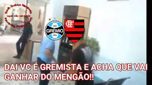 A confusão aconteceu por volta dos 17 minutos do segundo tempo, quando o. Meme Da Zuera Flamengo X Gremio Empate Youtube