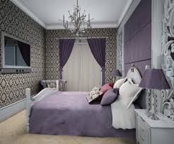 Maybe you would like to learn more about one of these? Purple Bedroom With Photo Wallpapers Bedroom In Lilac Tones Photo And Ideas Design Of Lilac Bedroom