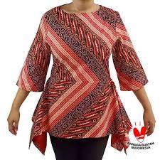 Yuk, lihat 10 model sekarang ini batik tidak hanya bisa dikenakan untuk menghadiri pesta atau acara kenegaraan saja. Jual Batik Harni Blus Batik Katun Asimetris Peplum Wanita Murah Mei 2021 Blibli