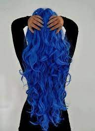 Cool Blue Hair For Women With All Shades Of Blue Taking Center Stage In This Season S Innovative Fashion Show Ey Hair Styles Hair Color Crazy Long Hair Styles