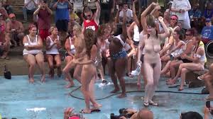 Click here to open video page! Wet Tee Shirt And Stripping Contest With Hot Chicks Voyeurstyle Com