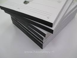 Bloklijmen Setlijmen Bloknotes Werkbriefjes Happy Copy