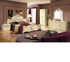 King size bedroom sets : Vgcaborocco 2 Barocco Ivory Italian Classic 5 Piece Bed Set Italian Bedroom Sets Modern Master Bedroom Bedroom Set