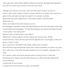 We did not find results for: Vidhika Bansal On Twitter Thinking Of This Poem Today In Lieu Of Flowers By Shawna Lemay