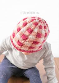 Pikeys is mad for plaid, especially this hand knit red buffalo plaid hat. Buffalo Plaid Hat Fair Isle Knitting Pattern Little Red Window