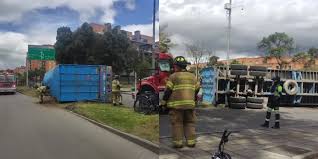 Caos en Bogotá: Tractomula Volcada y Falla de TransMilenio Colapsan la Movilidad - Imagen principal del artículo