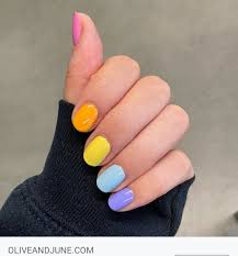 Rainbow Nails Nails Rainbow Nails Bright Nail Polish