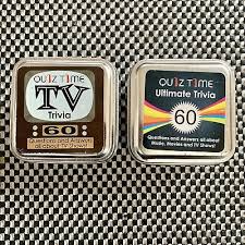 If you need to throw away an old tv it's best to find a recyc. Modern Manufacture Toys Games Quiz Trivia Volume 2 60 Questions Answers Sealed Winners Certificate Fun Games