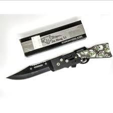 Bagi saya, alat masak yang utama adalah pisau. Limited Pisau Lipat Ka701 Skull P1119 Pisau Lipat Mini Pisau Camping Shopee Indonesia