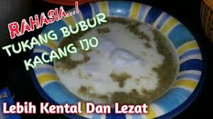 Resep ✓ 3 cara masak bubur kacang hijau sagu mutiara yang enak yang bisa kalian coba dengan. Rahasia Cara Membuat Bubur Kacang Ijo Enak Seperti Tukang Bubur Keliling Youtube