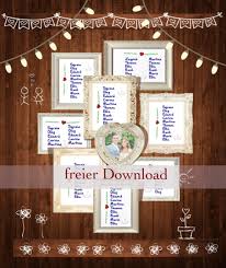Ferner bieten wir rahmenlose bildhaltern, tischrahmen, galerierahmen sowie passepartouts in großer. Tischplan Fur Ihre Hochzeit Zum Kostenlosen Download