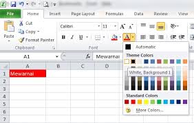 Menambahkan baris atau kolom ke tabel. Contoh Gambar Mewarnai Kolom Excel Dengan Keyboard Kataucap