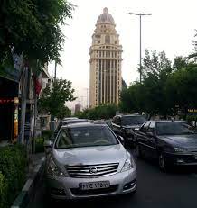 Pars Tower Jordan St Nelson Mandela Blvd Former Africa Blvd Tehran Iran In Persian برج پارس بلند تر Ferry Building San Francisco Persia Historical