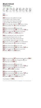 Black Velvet Alannah Myles Http Myuke Ca Guitar Chords And Lyrics Just Lyrics Guitar Chords For Songs