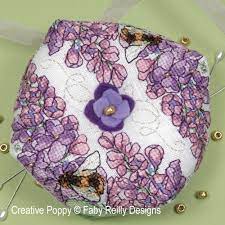 Cross stitch borders can be. Purple Flower Cross Stitch Patterns