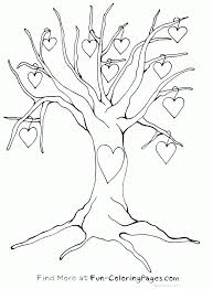 Tree Coloring Sheet Coloring Pages For Kids And For Adults Coloring Home Coloring fall tree coloring pages bare silhouette with roots home. tree coloring sheet coloring pages