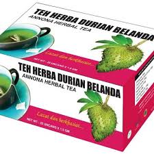 6 manfaat daun durian belanda sebagai air rebusan herbal. Annona Herbs Produk