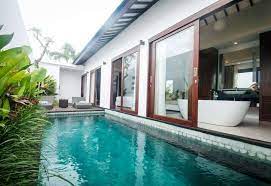 Asuri Bali Villas Kuta Kuta Villa 1 Bedroom Private Pool Terrace Patio Small Backyard Pools Facade House Villa