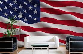 Soldier saluting the usa flag for memorial day. American Flag Wallpaper Proud Design For Walls About Murals