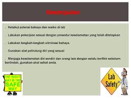Manfaat lingkungan yang aman dan sehat. Identifikasi Dan Pengendalian Potensi Bahaya Di Laboratorium Ppt Download