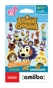 Most of the animal crossing amiibo (and amiibo cards) work with new horizons on switch. Animal Crossing Series 3 Amiibo Trading Cards Nintendo Gamestop