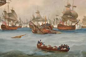 Battle Of The Saintes, Thomas Whitcombe ...