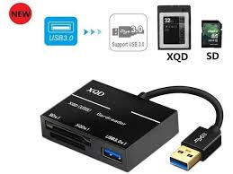 Buy sony 64gb g series xqd memory card featuring 64gb storage capacity, pcie 2.0 interface, max. Xqd Sd Card Reader Adapter Usb 3 0 5gpbs Super Speed Xqd Memory Card Reader Compatible With Sony G M Series Lexar 2933x 1400x Usb Mark Xqd Card Support Windows