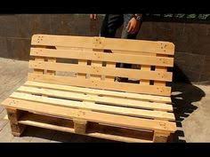 Banco De Palets Salon En Palettes Banc En Palette Et Salon De Jardin Palettes