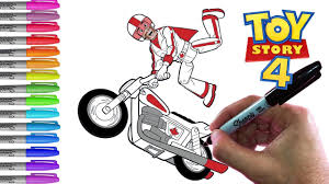 Duke caboom coloring page, how to color, speed coloring of this toy story 4 character. Lets Color Duke Caboom Toy Story 4 Toy Story Coloring Book Pages Drawing Page Youtube