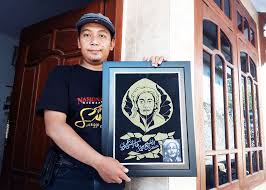 See more of lukisan daun kering cucu suhendar on facebook. Daun Kering Menjadi Lukisan Sketsa Japosco