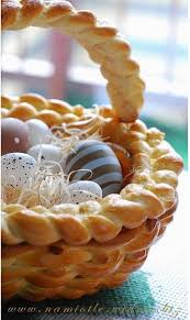 Panier En Pate Pour Paques Nourriture De Paques Panier De Paques Alimentation