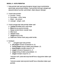 Demikian beberapa dalil qurban yang bisa kamu jadikan rujukan jika ingin menunaikan qurban tahun ini. Kata Kerja Perintah Adalah