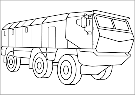 This drawing was made at internet users' disposal on 07 february 2106. Printable Army Vehicles Coloring Page Coloringbay