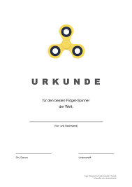 Kostenlose lieferung für viele artikel! Gratis Vorlage Fidget Spinner Urkunde Word Pdf Convictorius