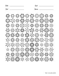 100 snowflakes for music practice on winter days piano