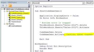 Vba Codenames