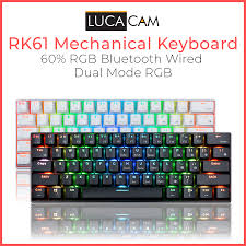 I'm very proud about it. Royal Kludge Rk61 Bluetooth Wired Dual Mode 60 Rgb Mechanical Gaming Keyboard