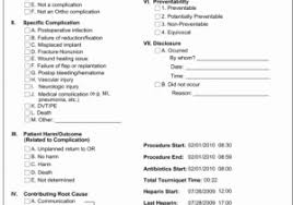 Detailed Medical Chart Review Template Chart Review