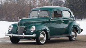 1940 Ford Deluxe Sedan Presented As Lot T64 At Houston Tx 1940 Ford Ford Classic Cars Sedan