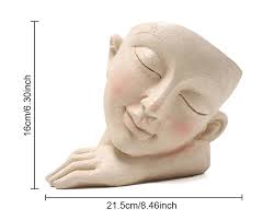 Pot De Fleur Original POT DE FLEUR,green-M--Pots De Fleurs En Résine  Plastique 1 Pièce Groot Pot De Fleur