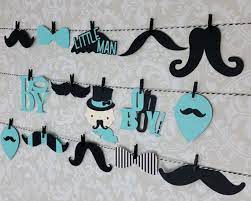 Ready To Ship Boy Oh Boy Mustache Garland Boy Oh Boy Shower Decor Mustache Theme Shower Decor Bow Tie Baby Shower Lil Man Baby Shower Mustache Baby Shower