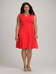 Plus Size Ruffled Cascade Dress Dressbarn Dresses Dress Body Type Fashion