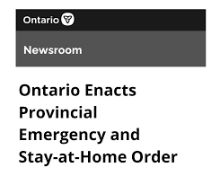 Apr 12, 2021 | news, resources. Ontario Enacts Provincial Emergency And Stay At Home Order Rural Oxford Economic Development Corporation