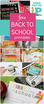 Free Back To School Printables Fantastic Fun Learning