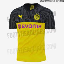 Borussia dortmund's away kit for the 2019/20 bundesliga season has been leaked. Borussia Dortmund 19 20 Home Away Champions League Kits Leaked Footy Headlines